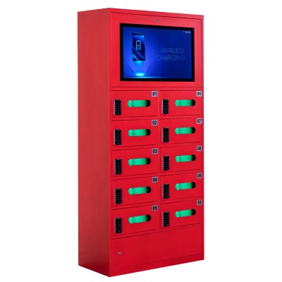 cell phone locker charging station